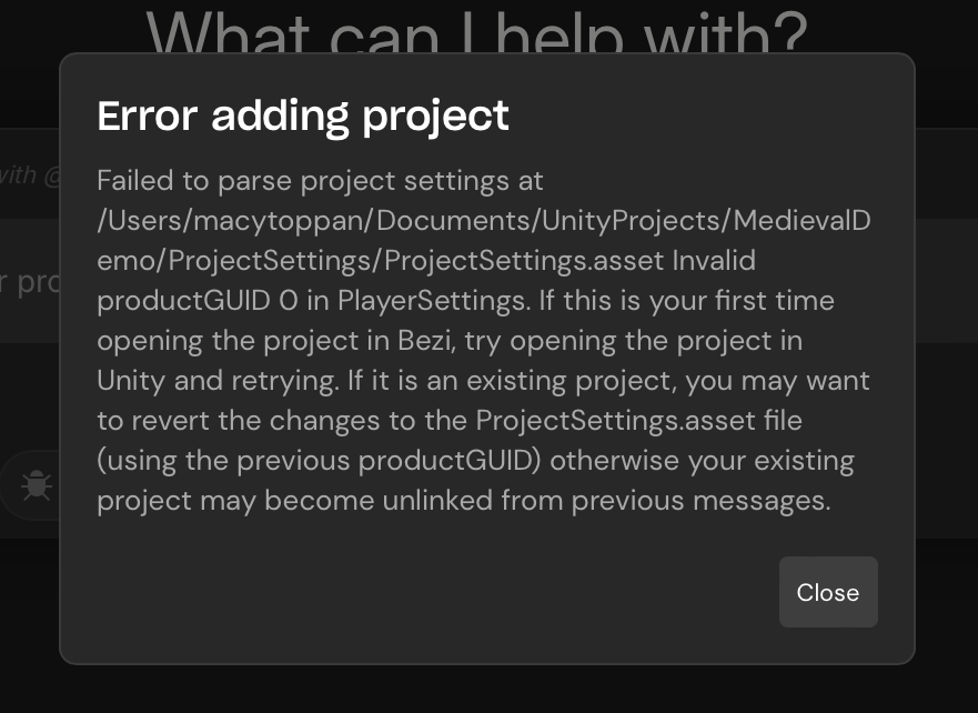 Error Adding Project FIT Pn Error Adding Project FIT Pn