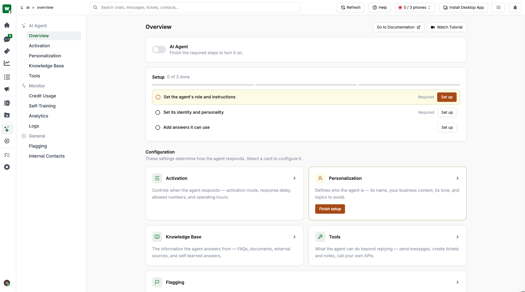 Overview - Enable AI Agent
