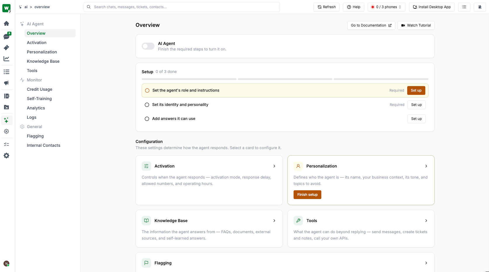 Overview - Enable AI Agent