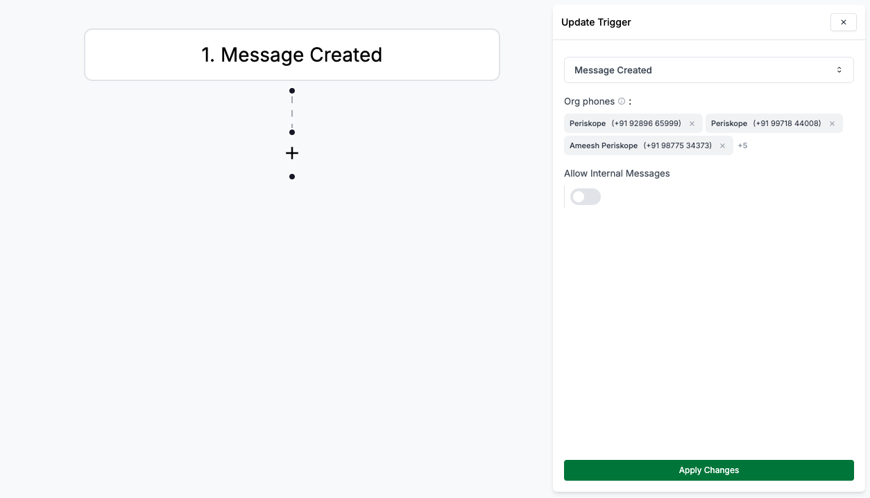 Automation Rules Workflow