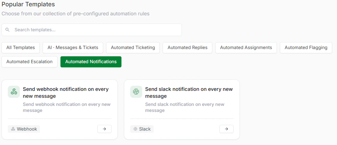 Automated Notif Template