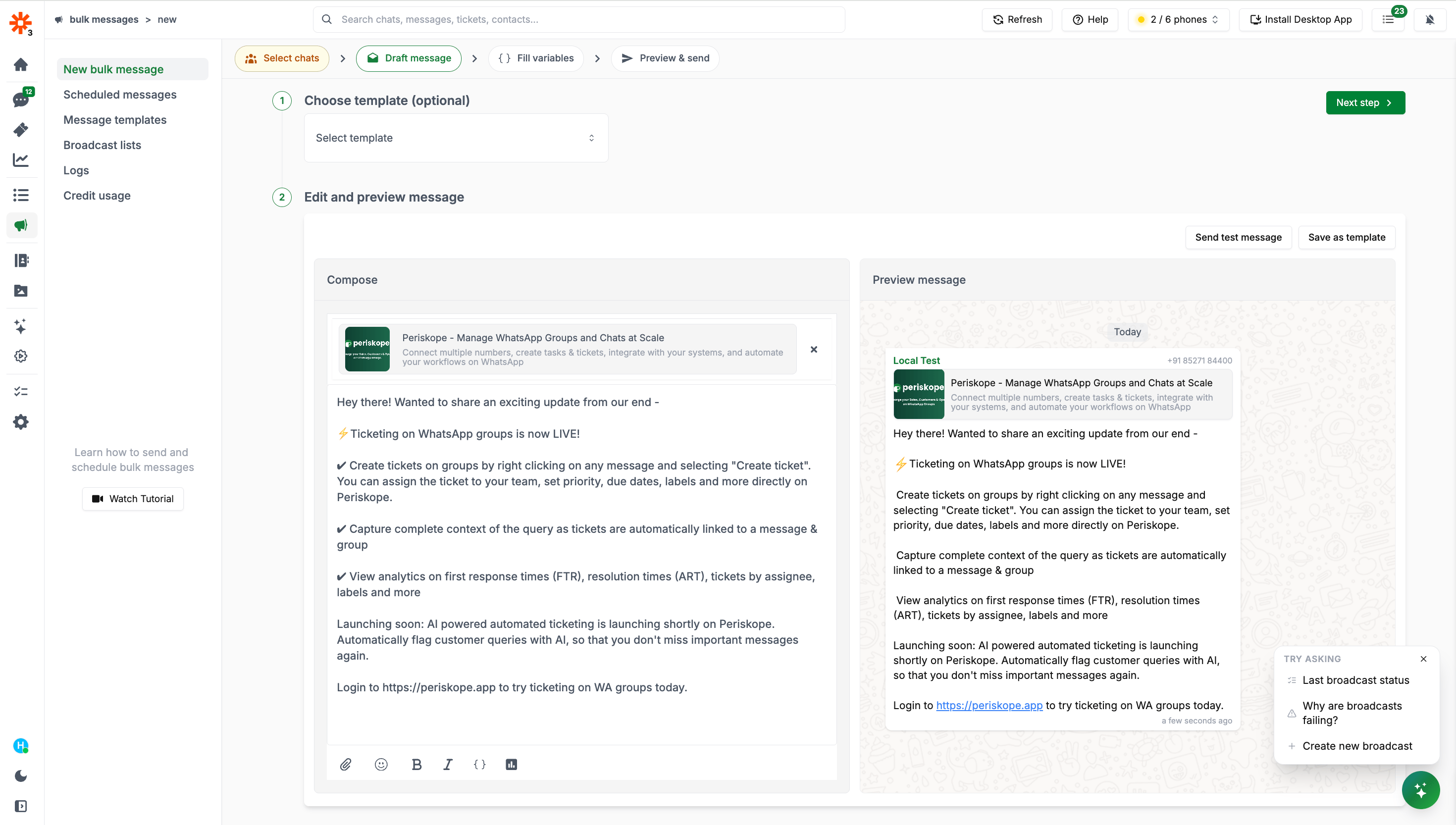 draft-message