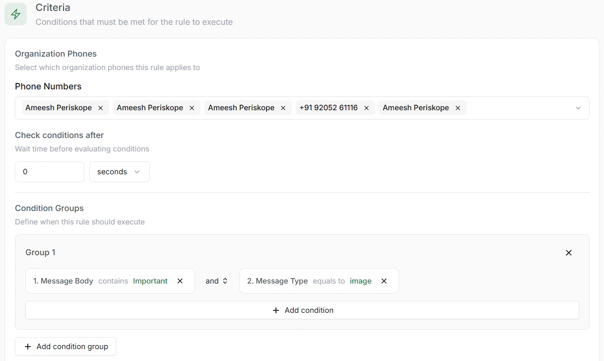 Round Robin Criteria