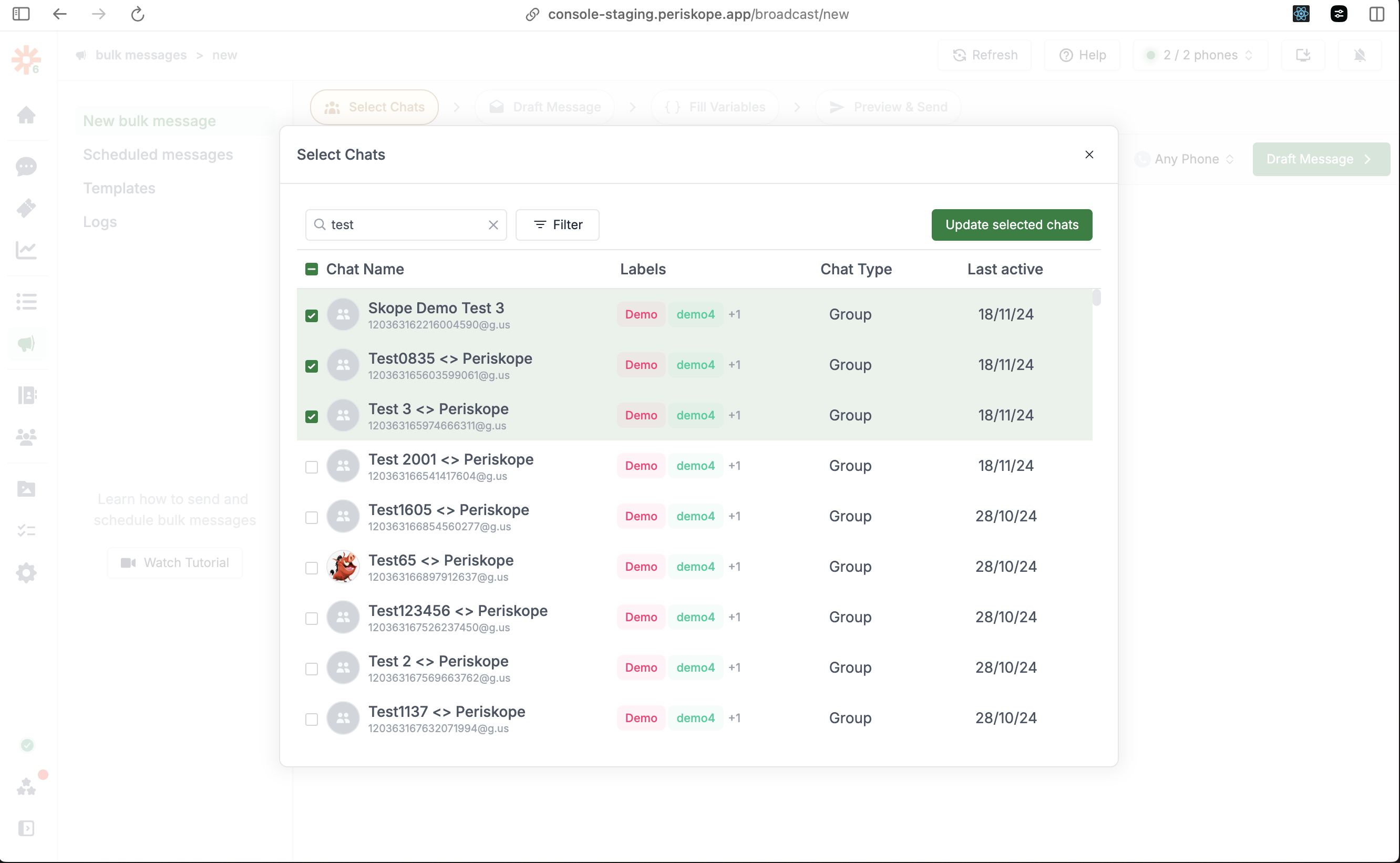 select-groups