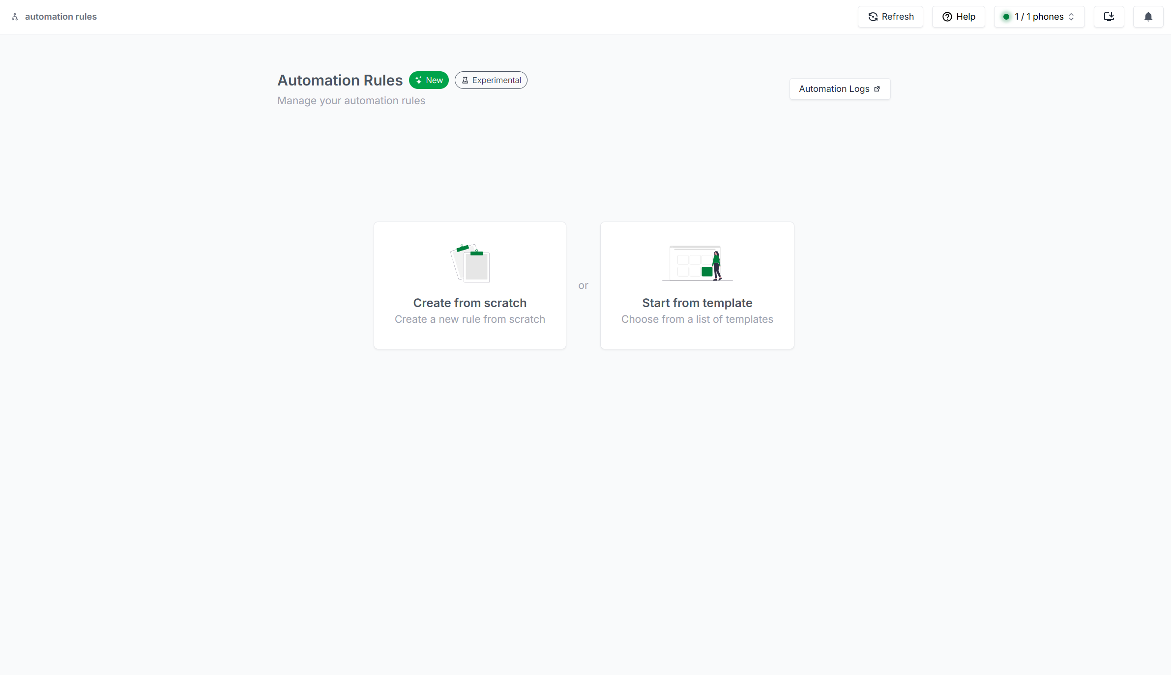 Automation Rules