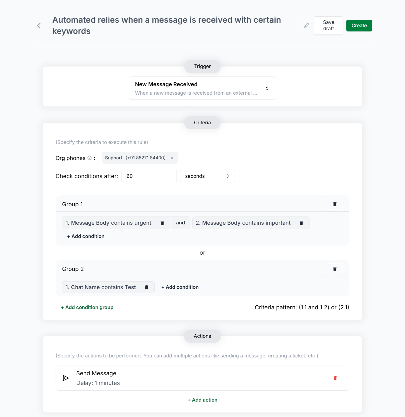 Automation Rules
