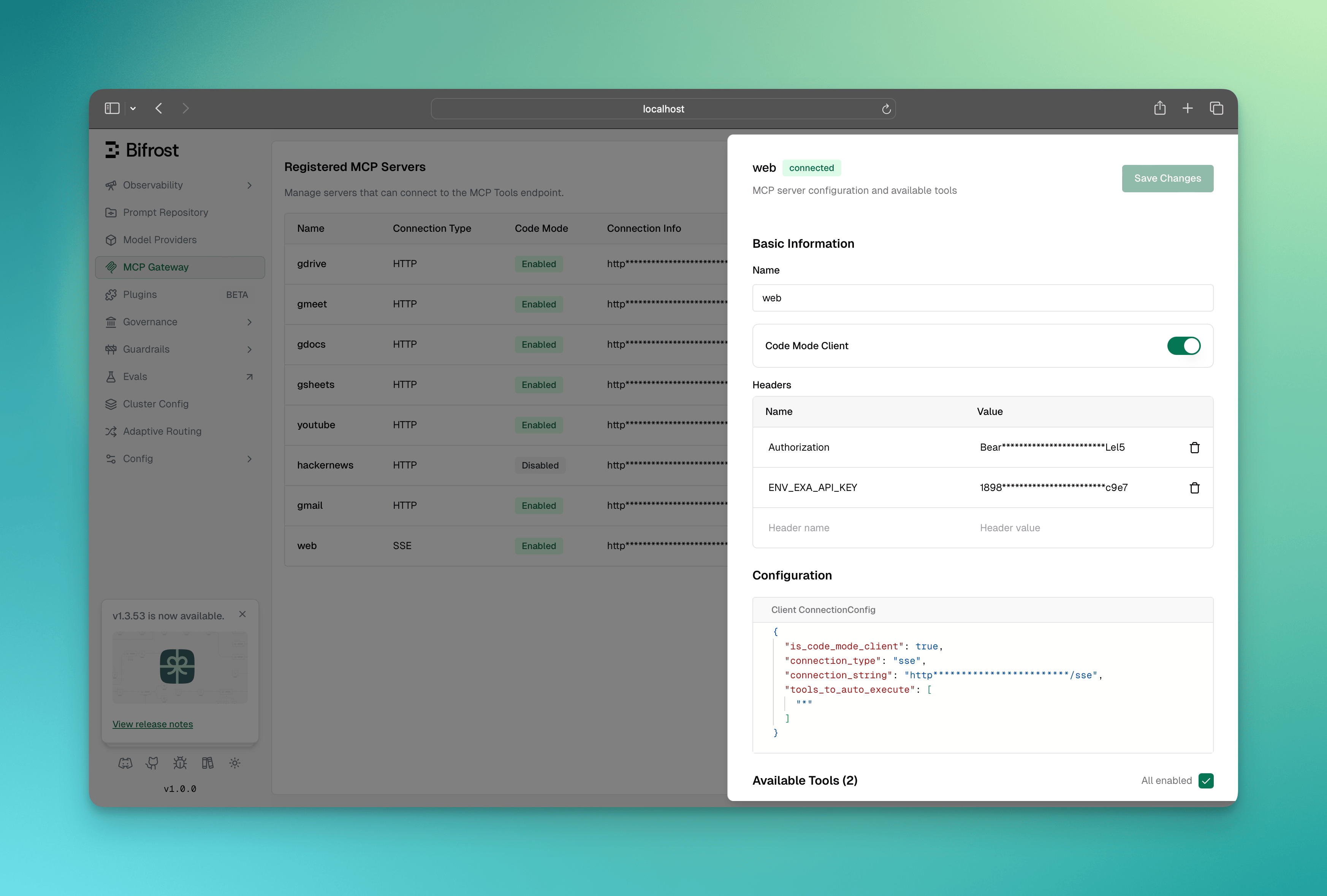 MCP Client Configuration