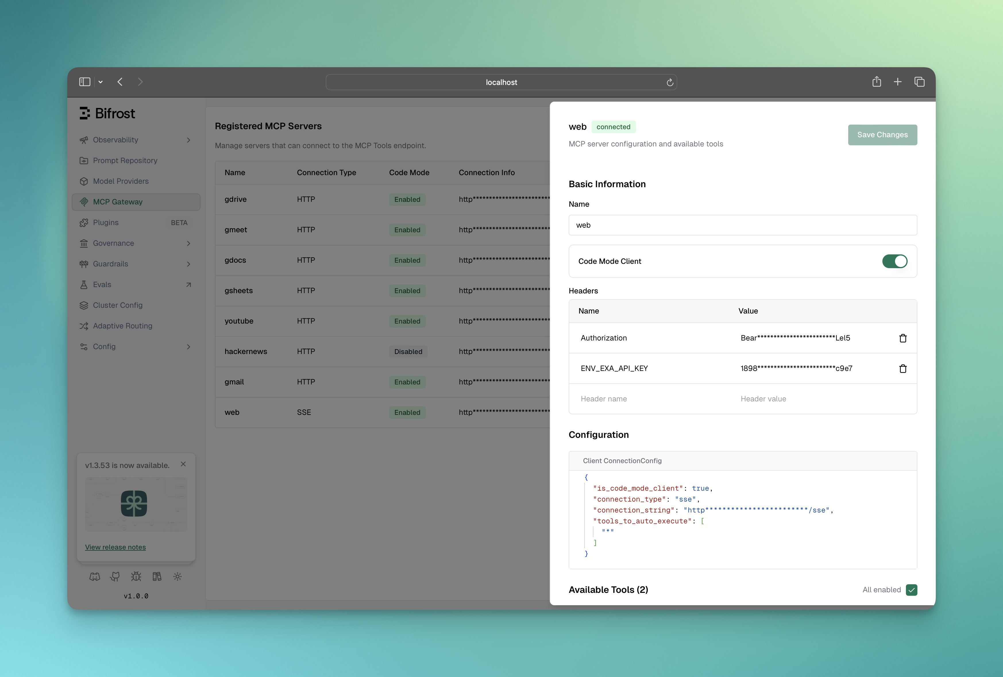 MCP Client Configuration