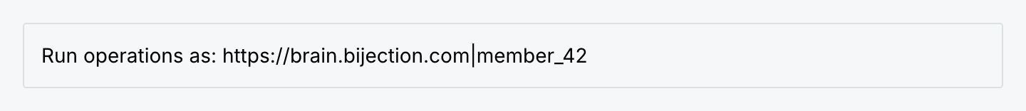 Verified identity on the Operations page