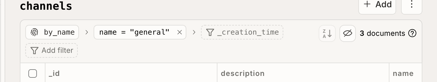 Data filters
