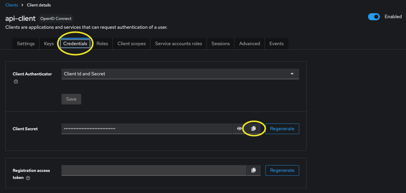Client Credentials