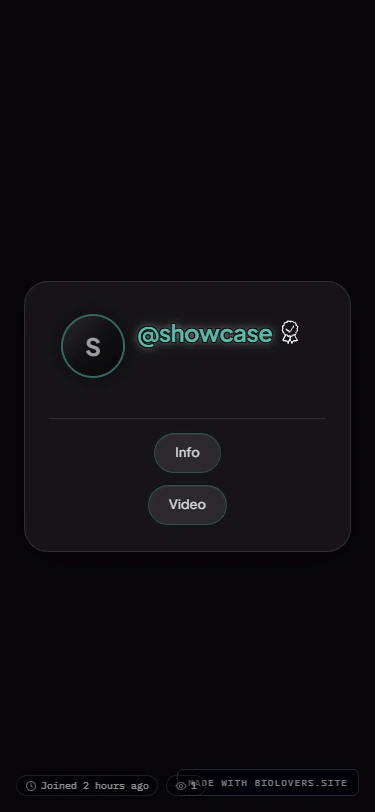 Public profile on mobile