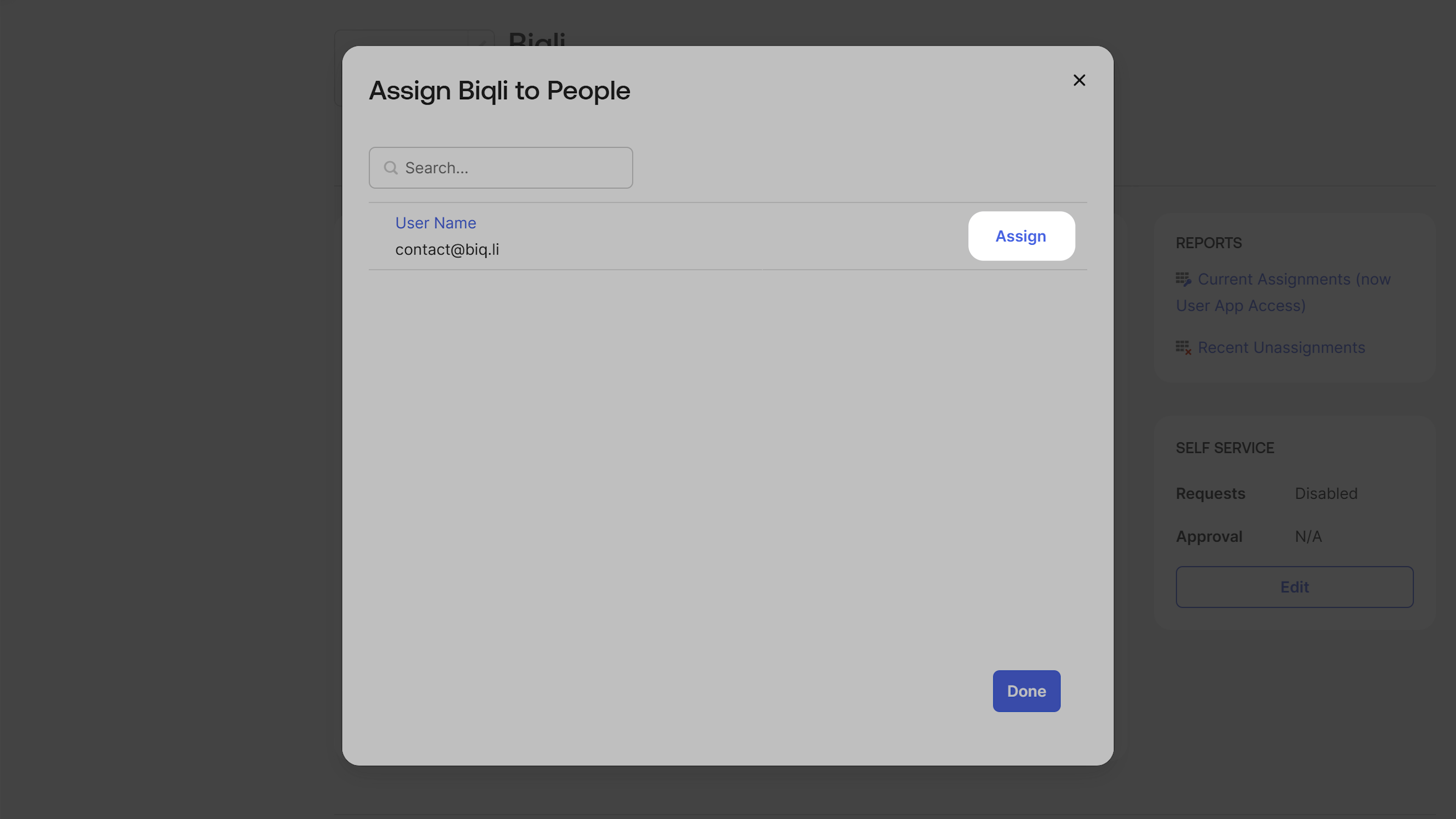 Okta User Assignment