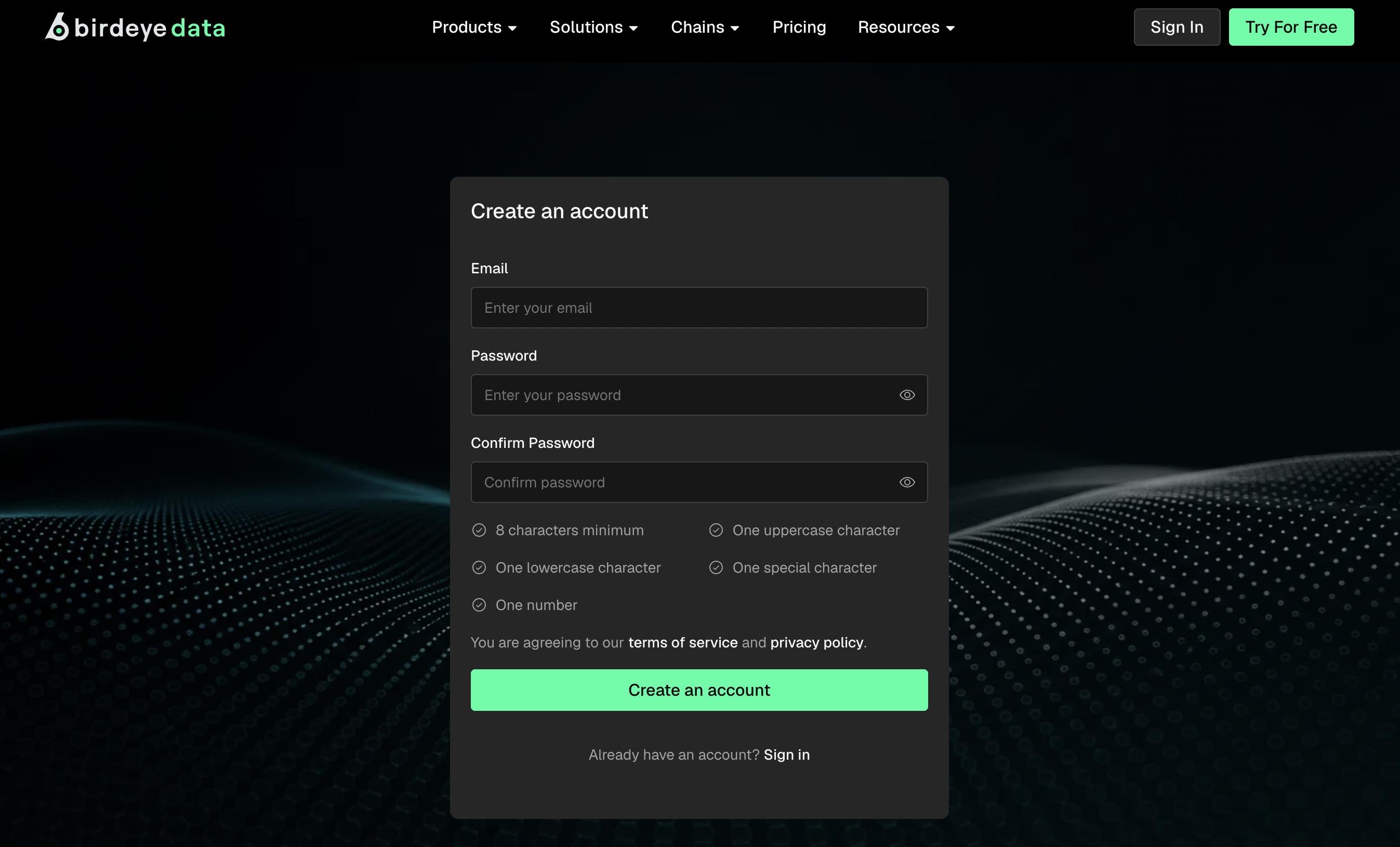 Create A Birdeye Account