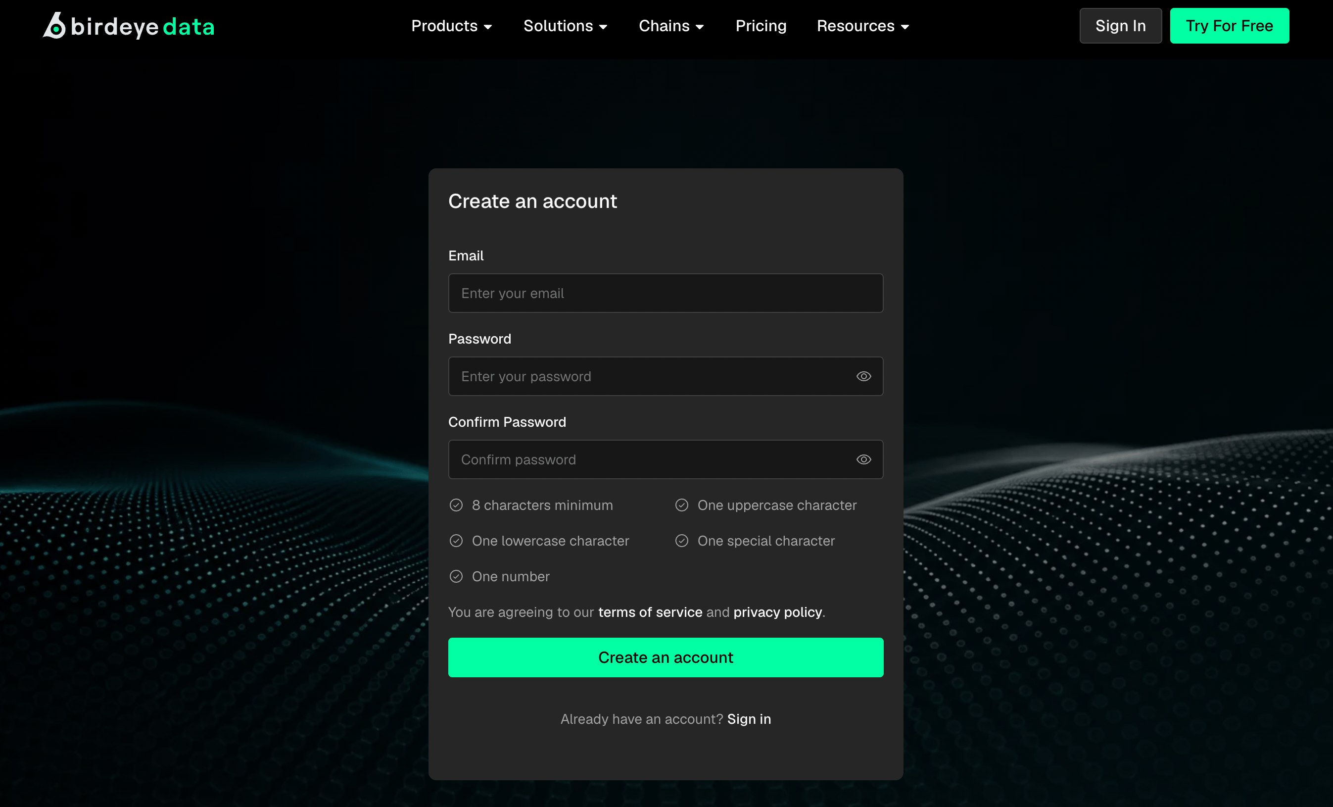 Create A Birdeye Account