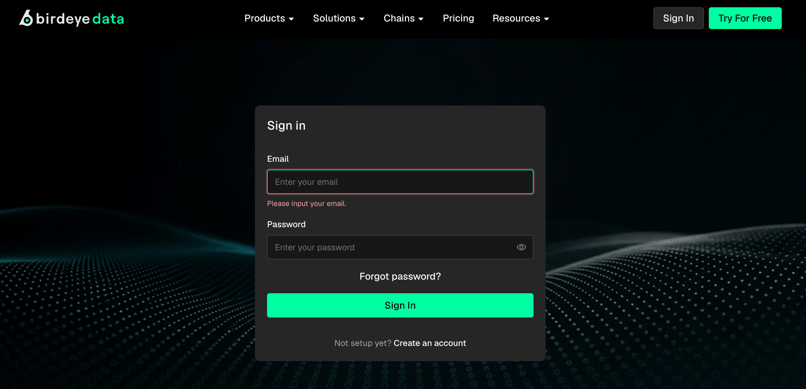 Login To Birdeye Data