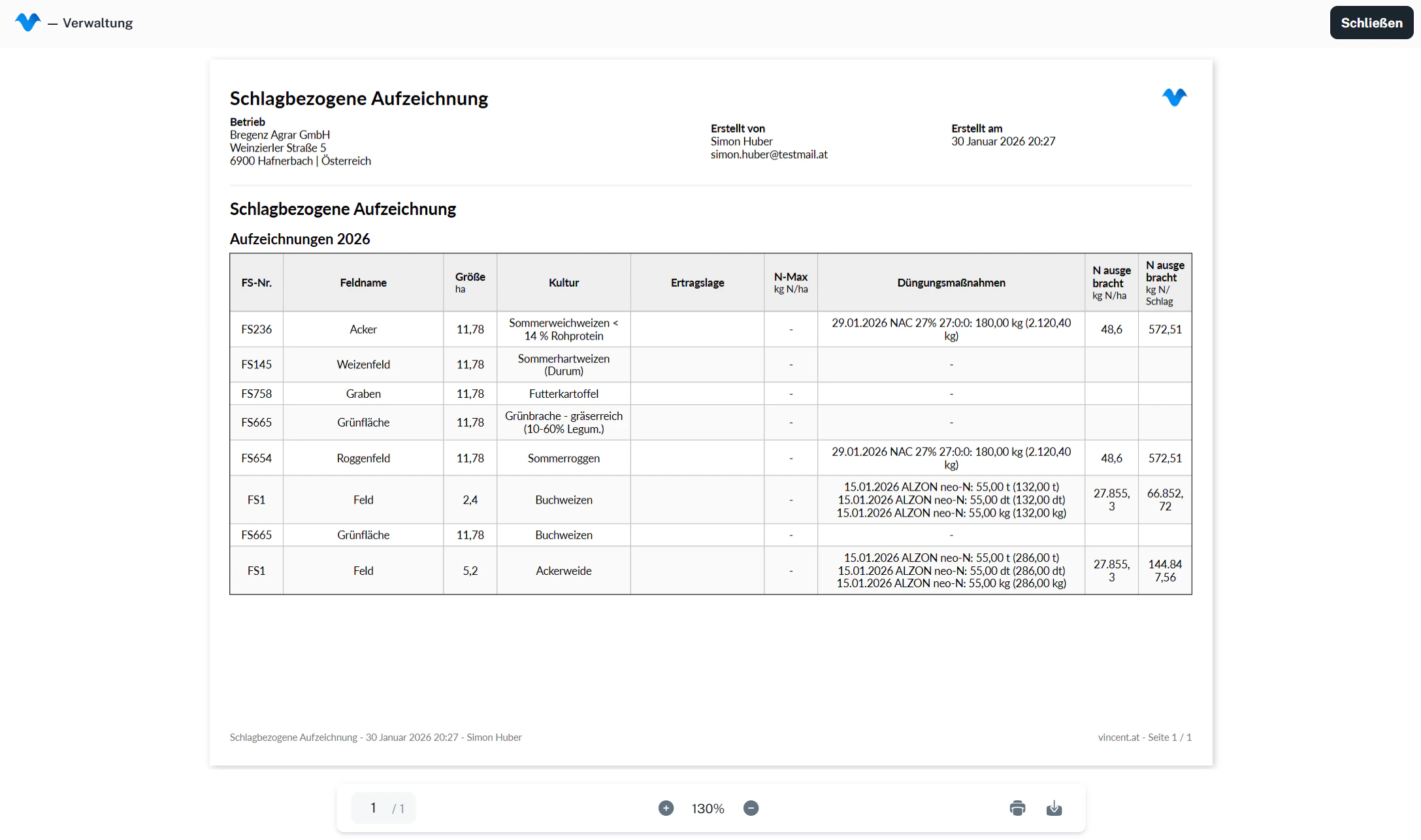 PDF-Vorschau – Schlagbezogene Aufzeichnung