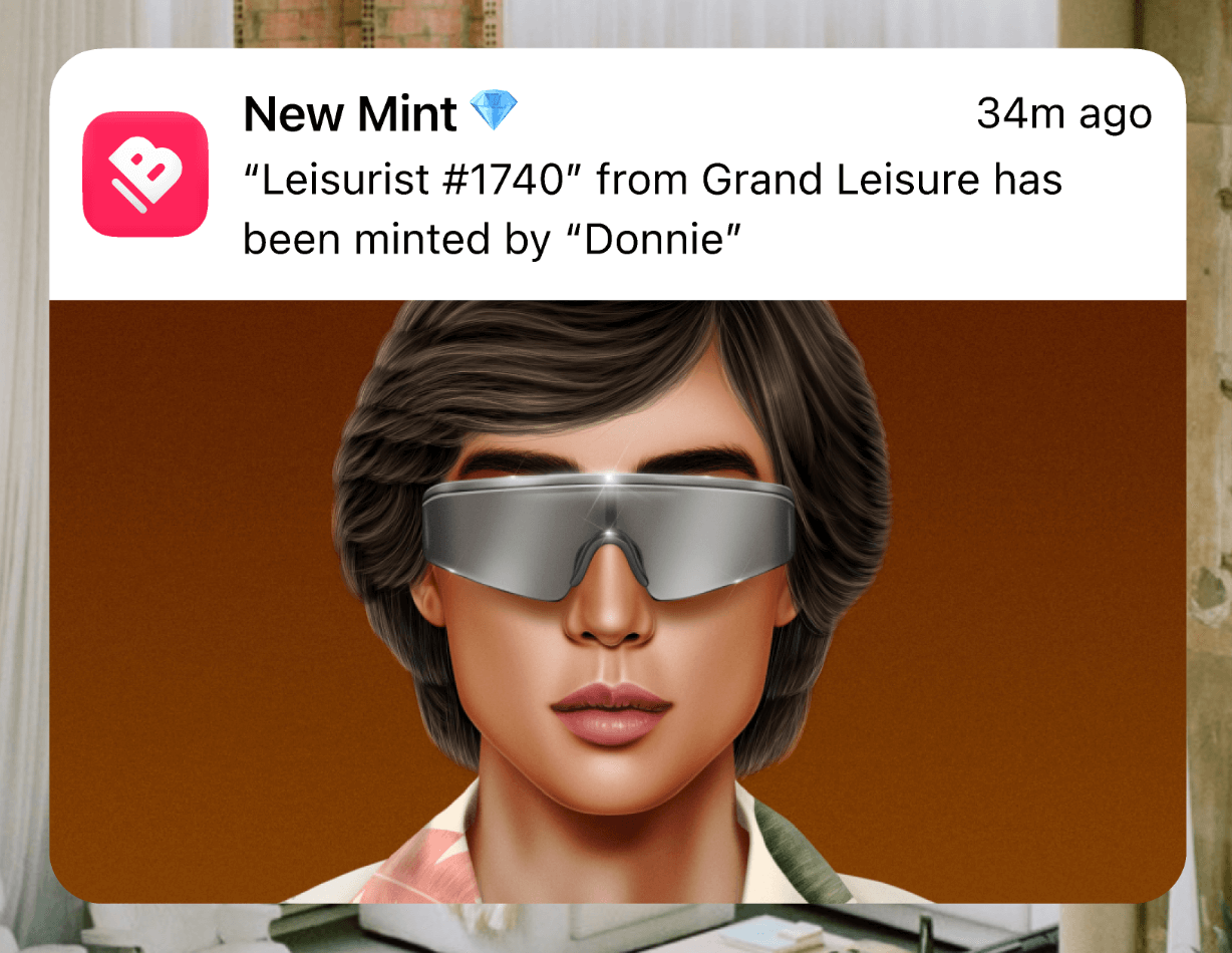 Token Minted Push Notification