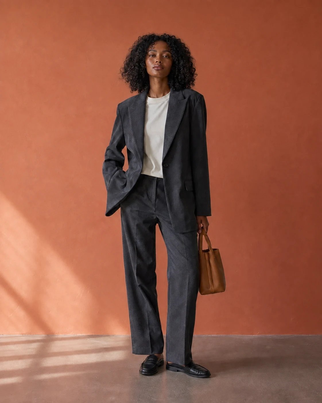 The suit example after a background edit
