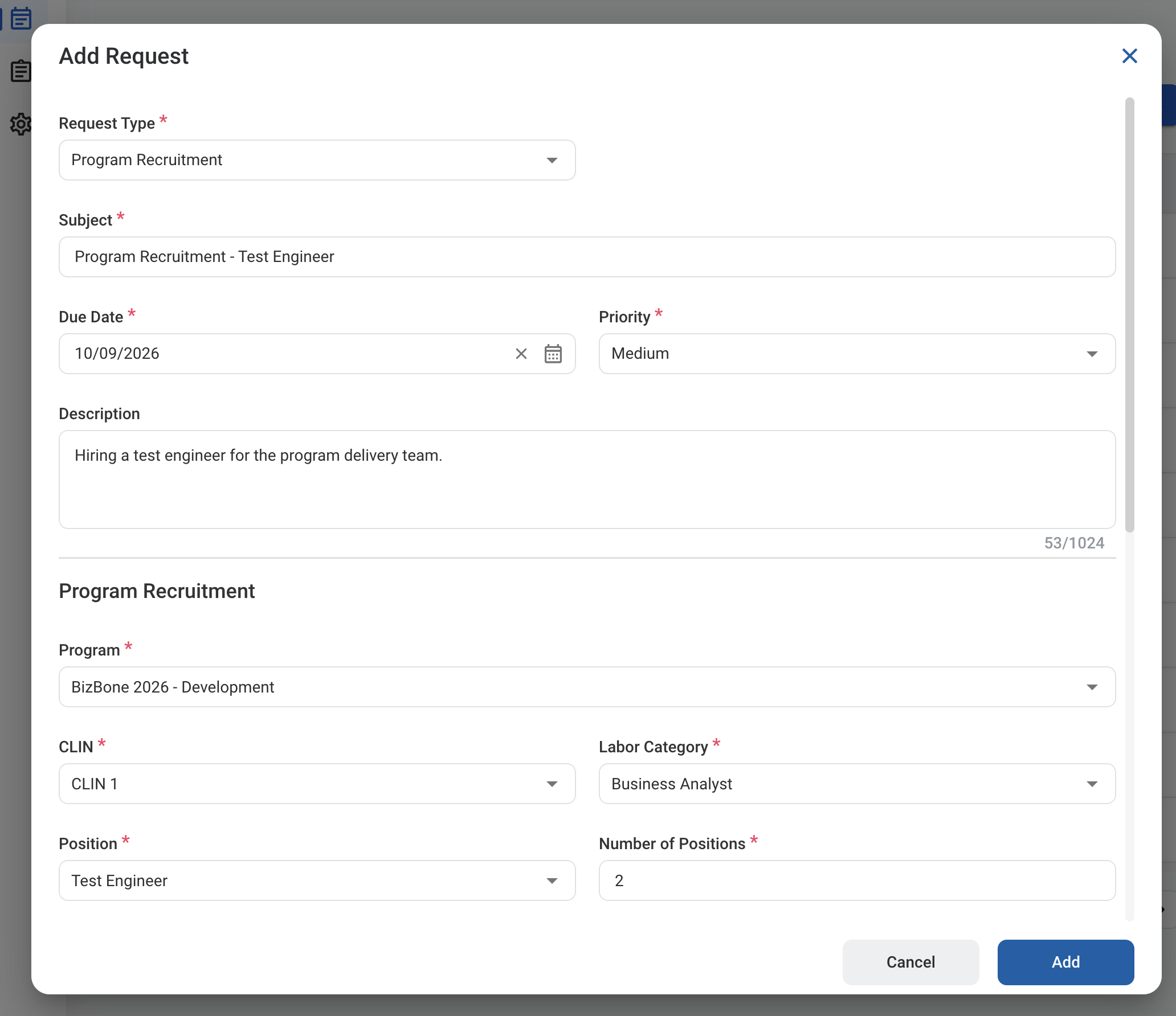 RQ PR Form 1