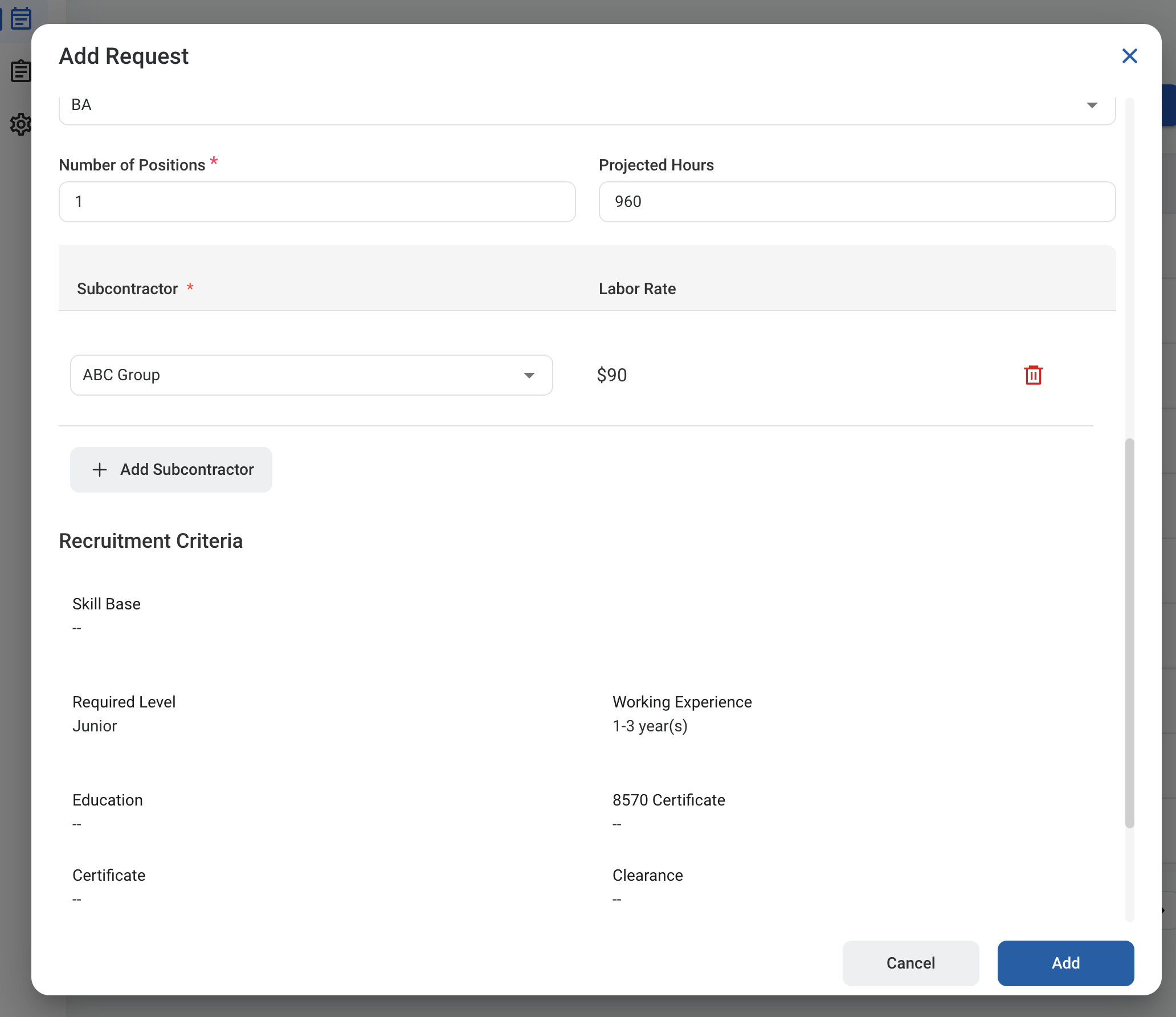 RQ SM Form 2