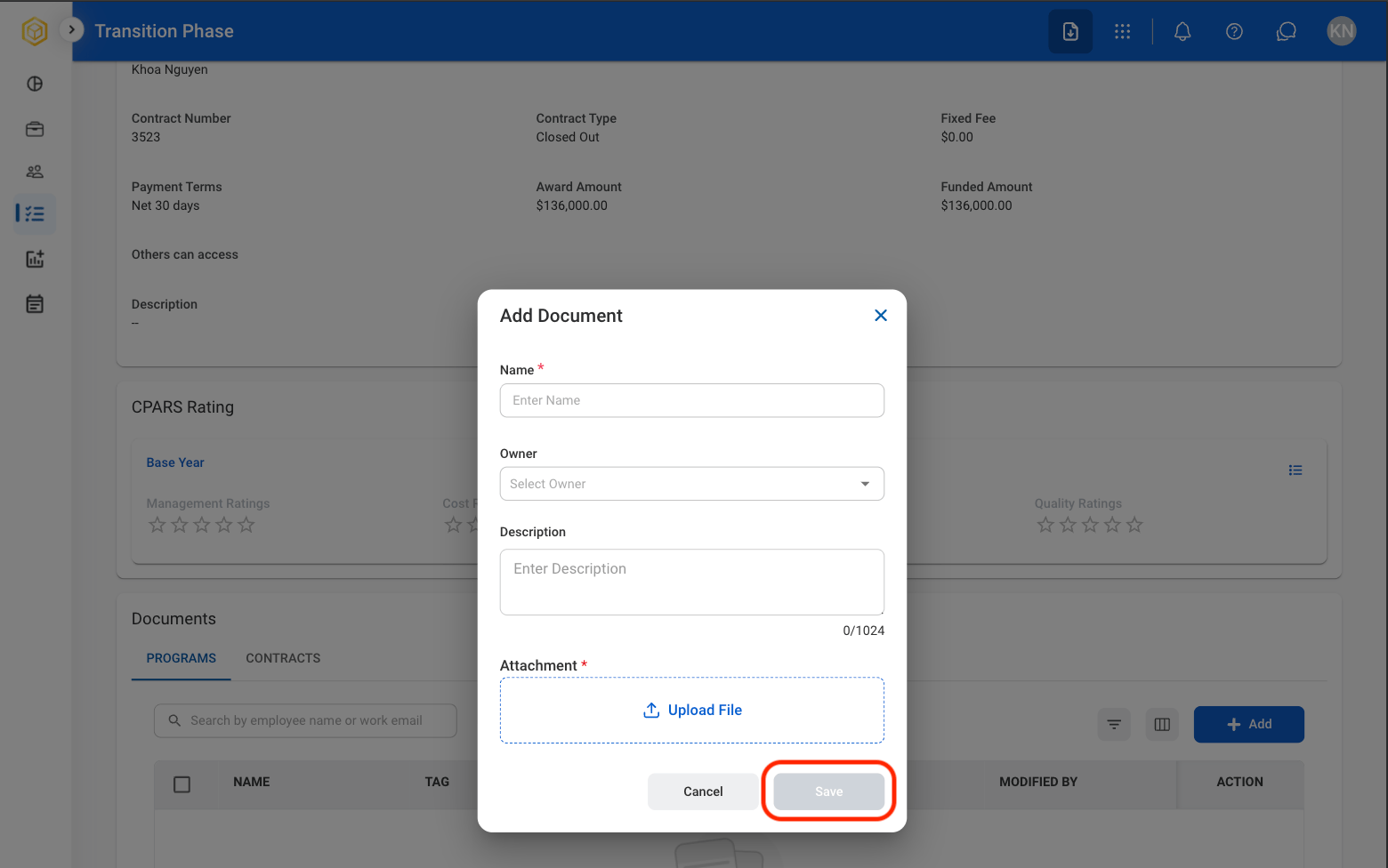 R TP Save Add Doc