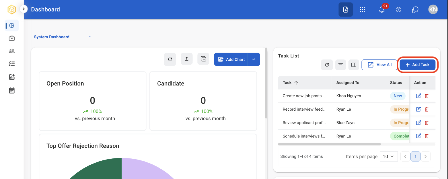 R Add Task