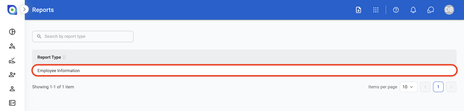 Reports Select
