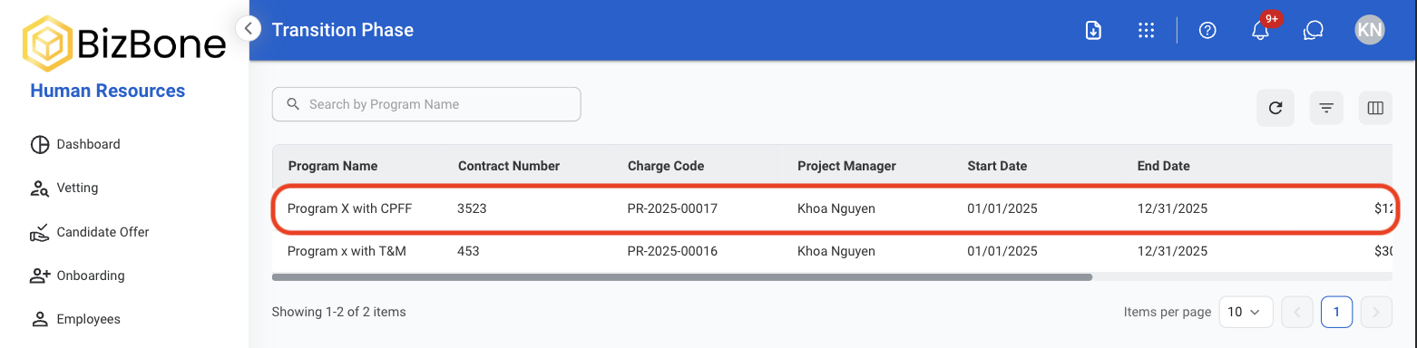 TP Select Program