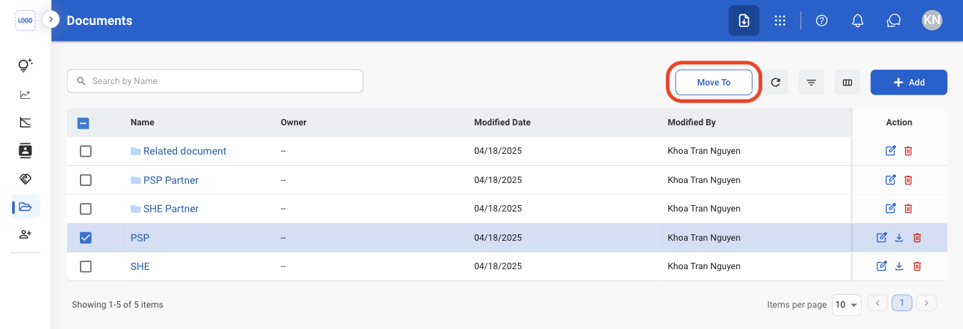CRM D Move