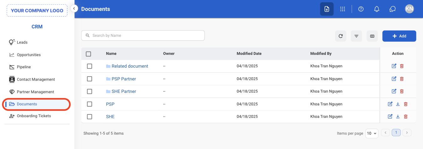 CRM D Nav