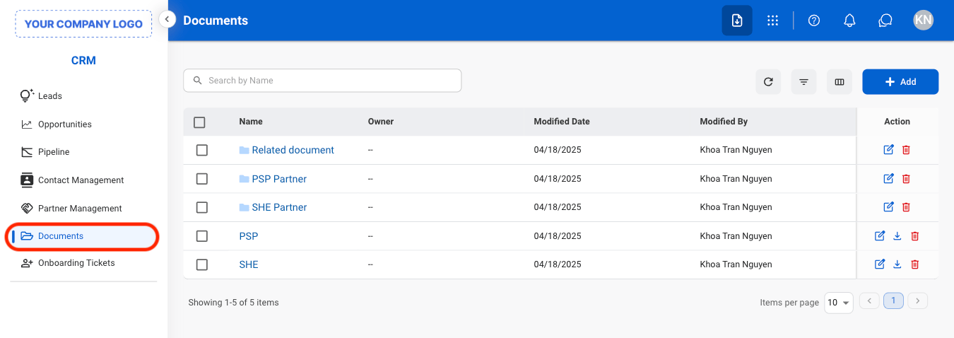 CRM D Nav