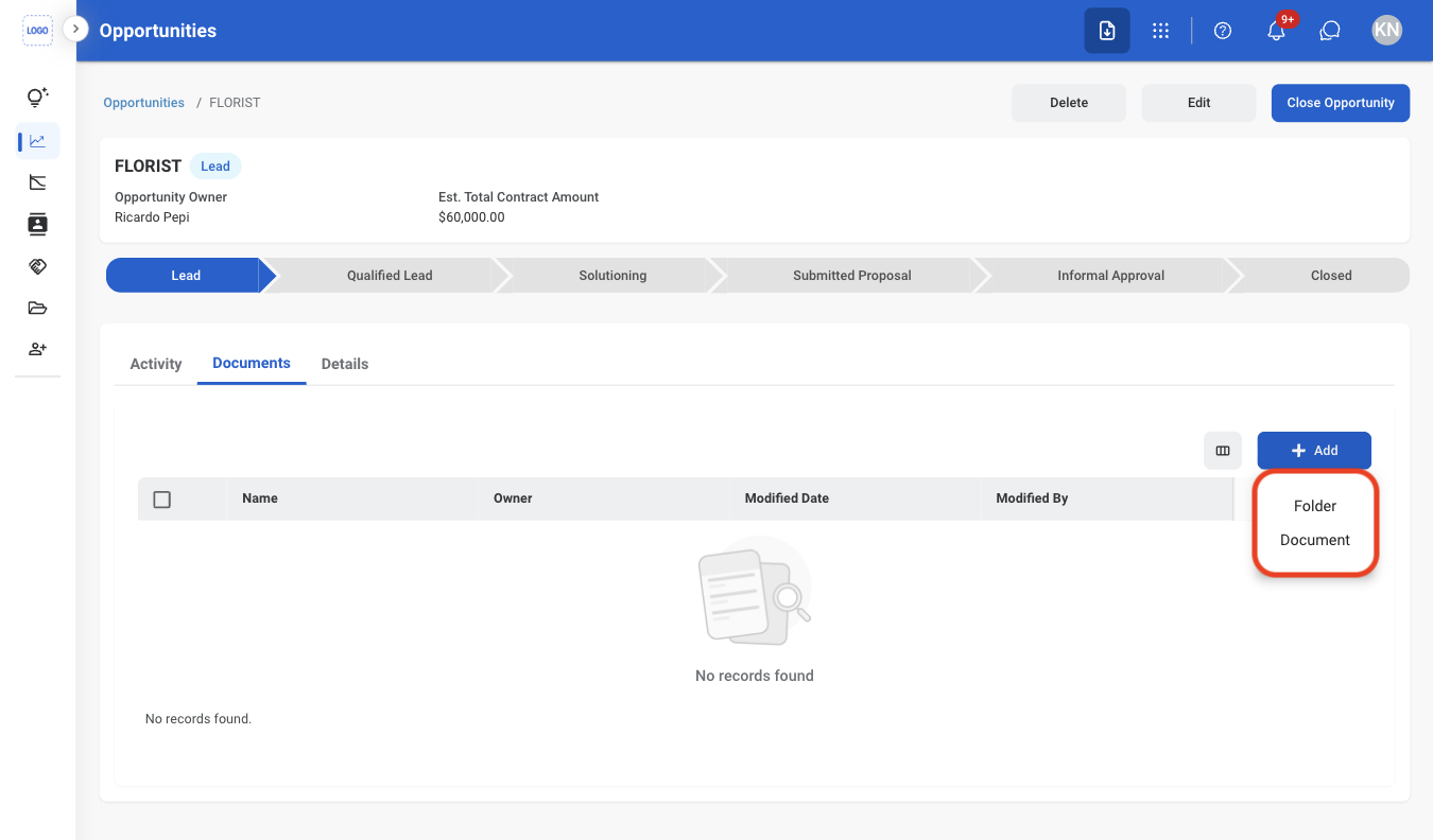 CRM L Doc Type