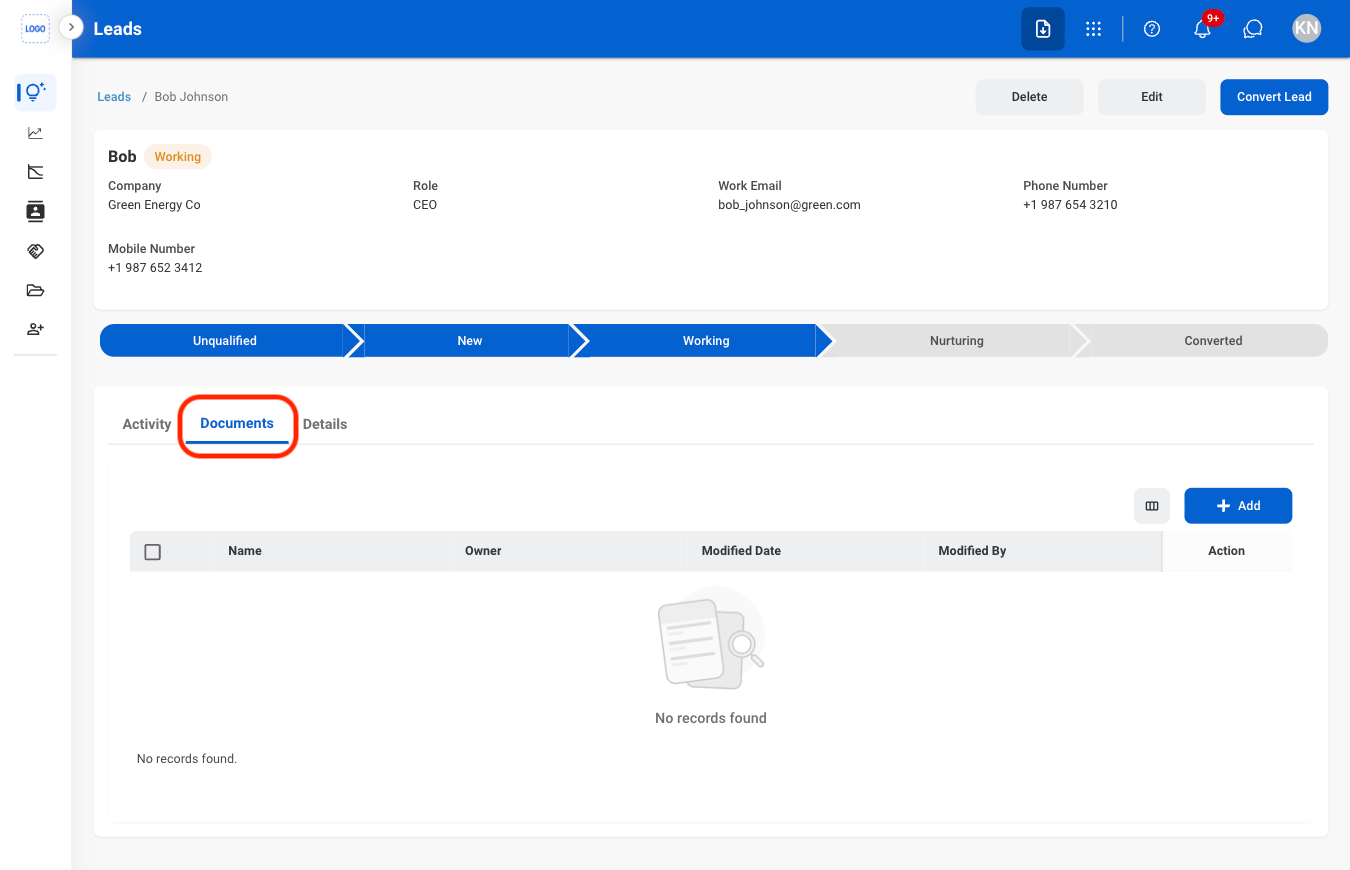 CRM L Documents