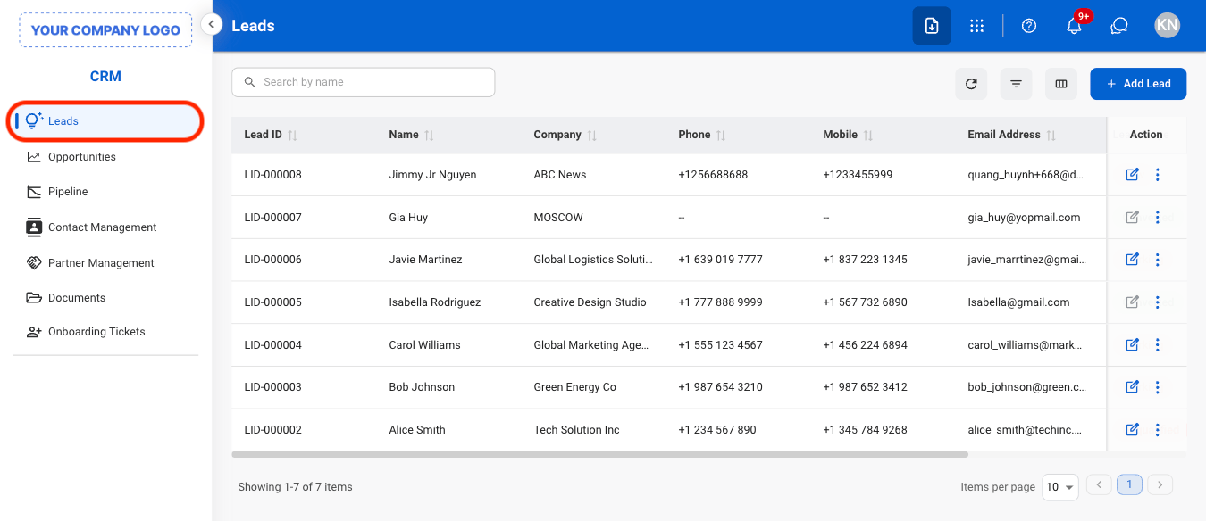 CRM L Nav