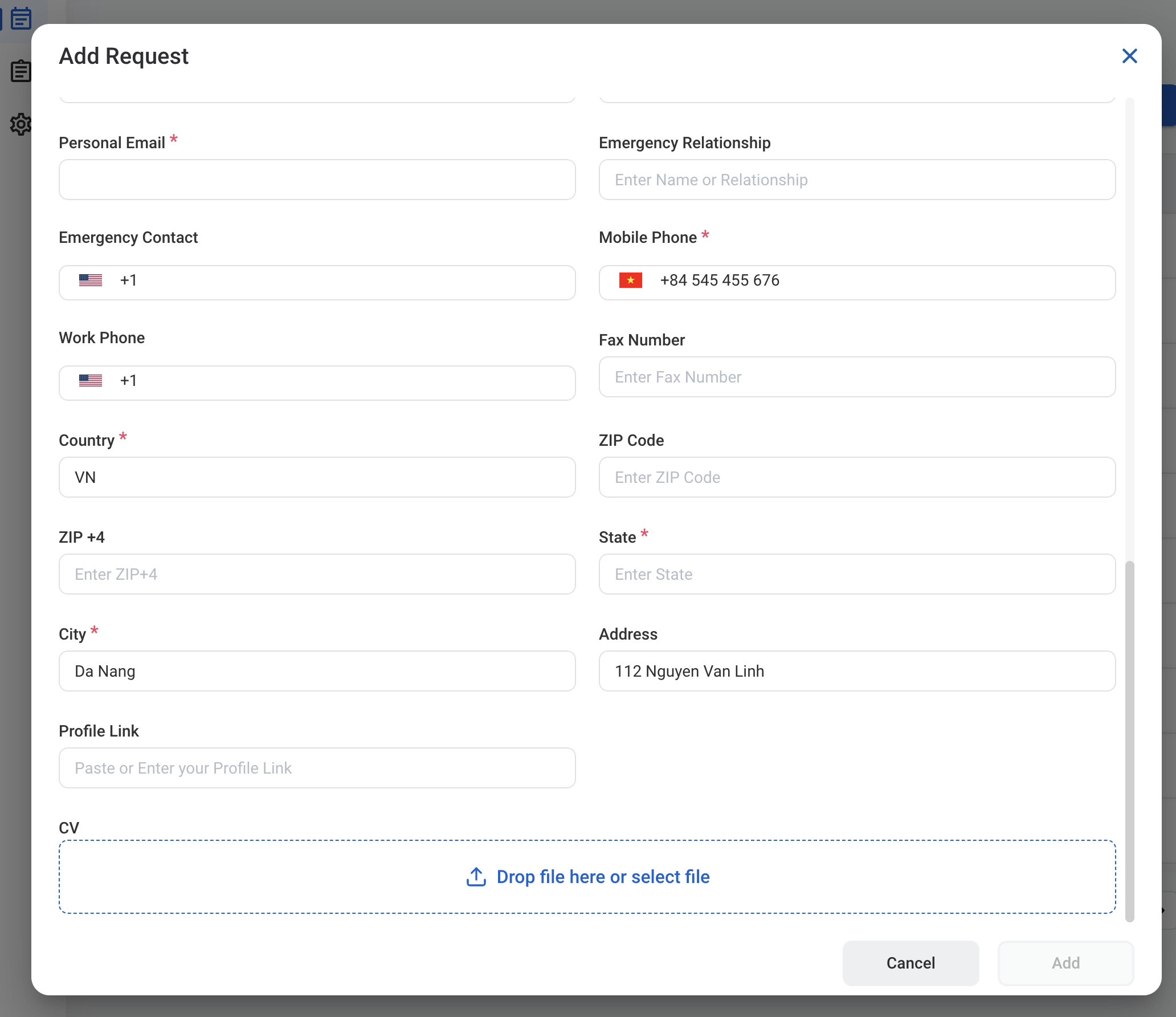 RQ UI Form 3