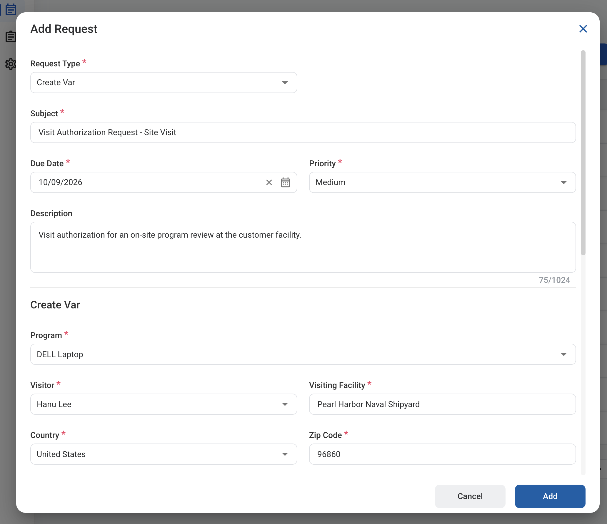 RQ VR Form 1