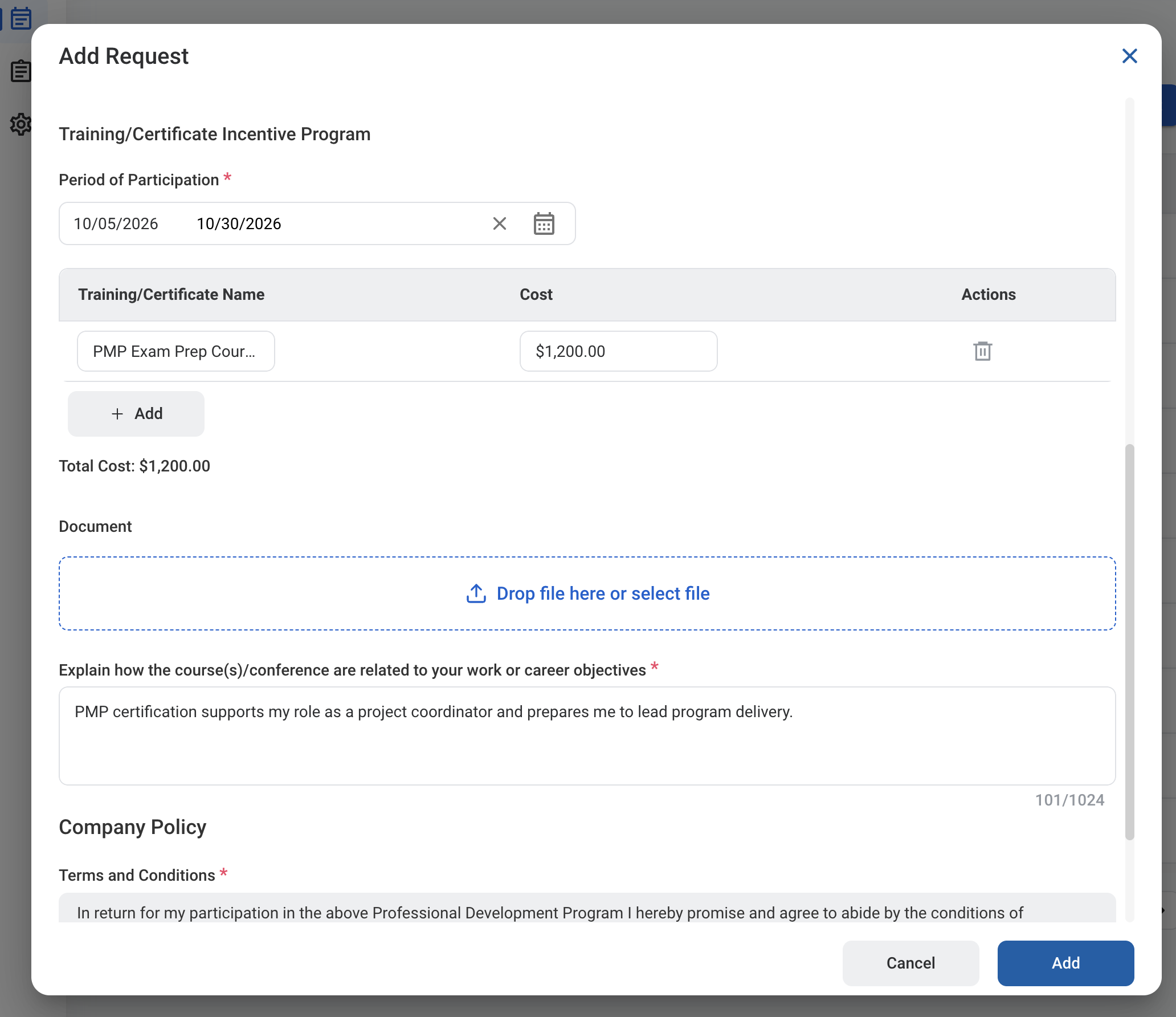 RQ CD Form 2