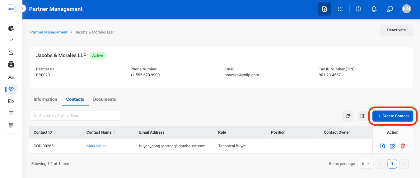 BD PM Contact A