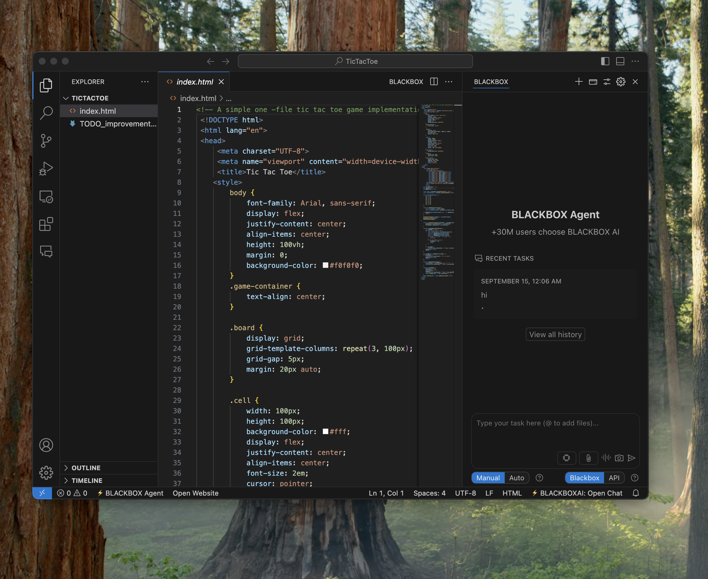 BlackBox IDE First Time