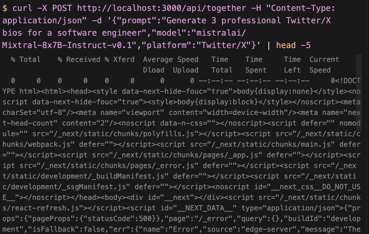 Cursor Command line testing