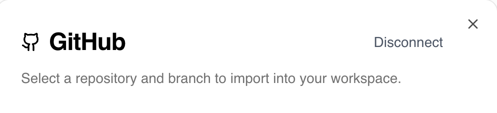 Disconnect Git