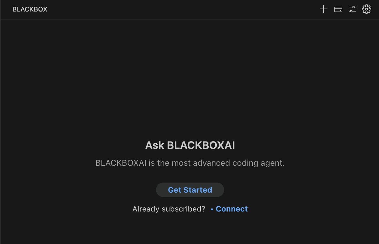 Connect BlackBox Account
