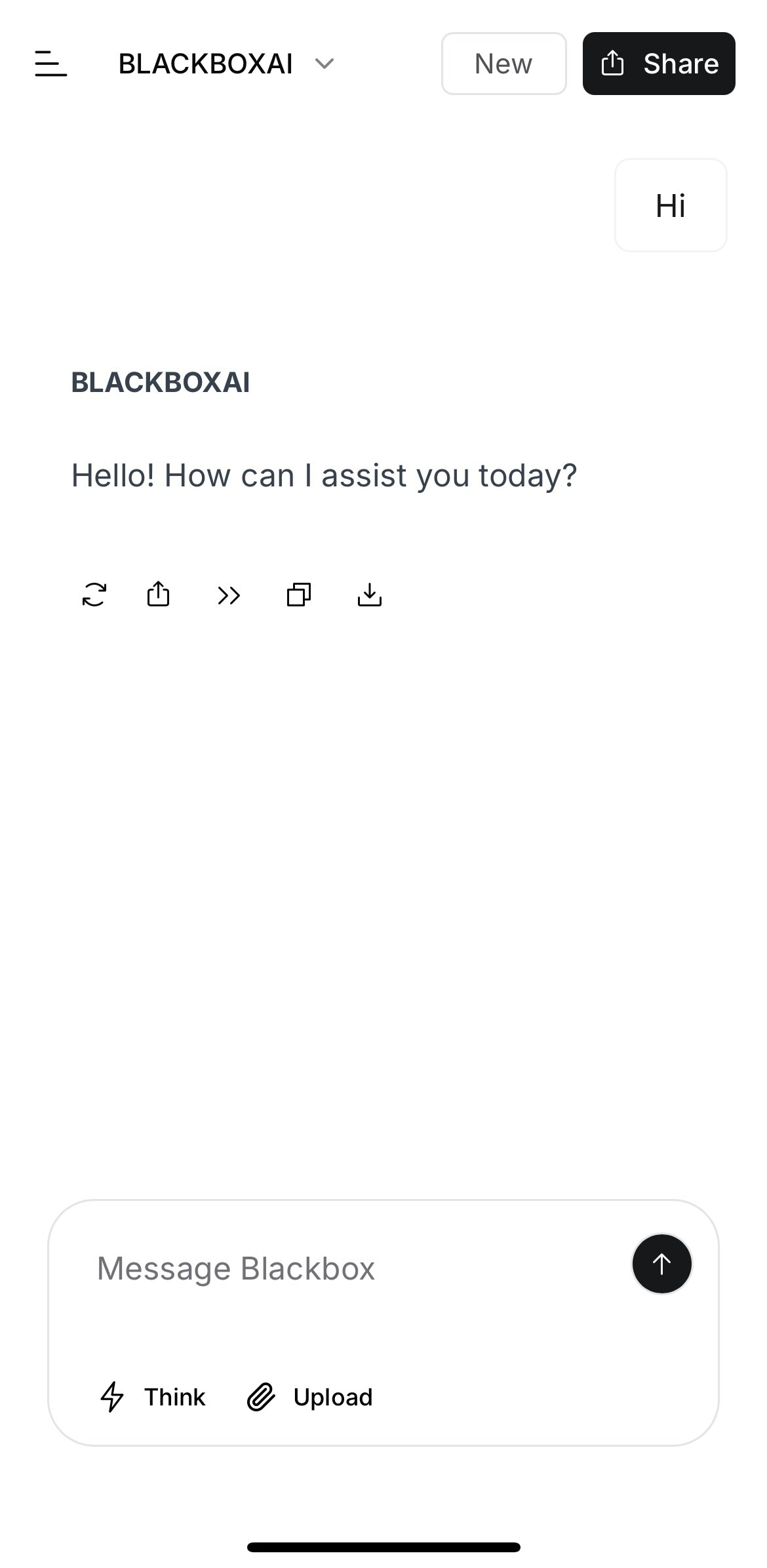 Chat Page Sample
