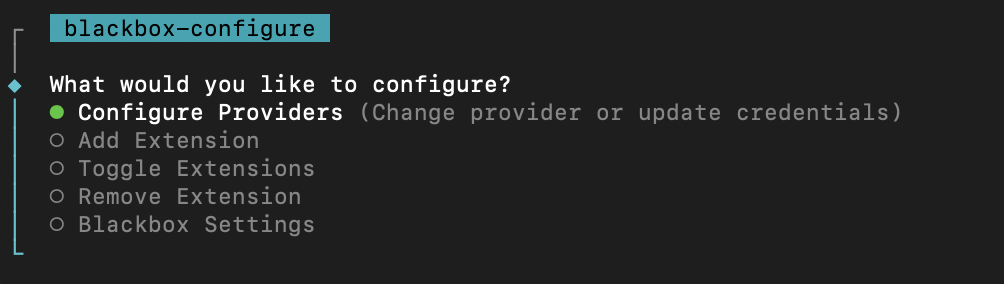 Configuration Step