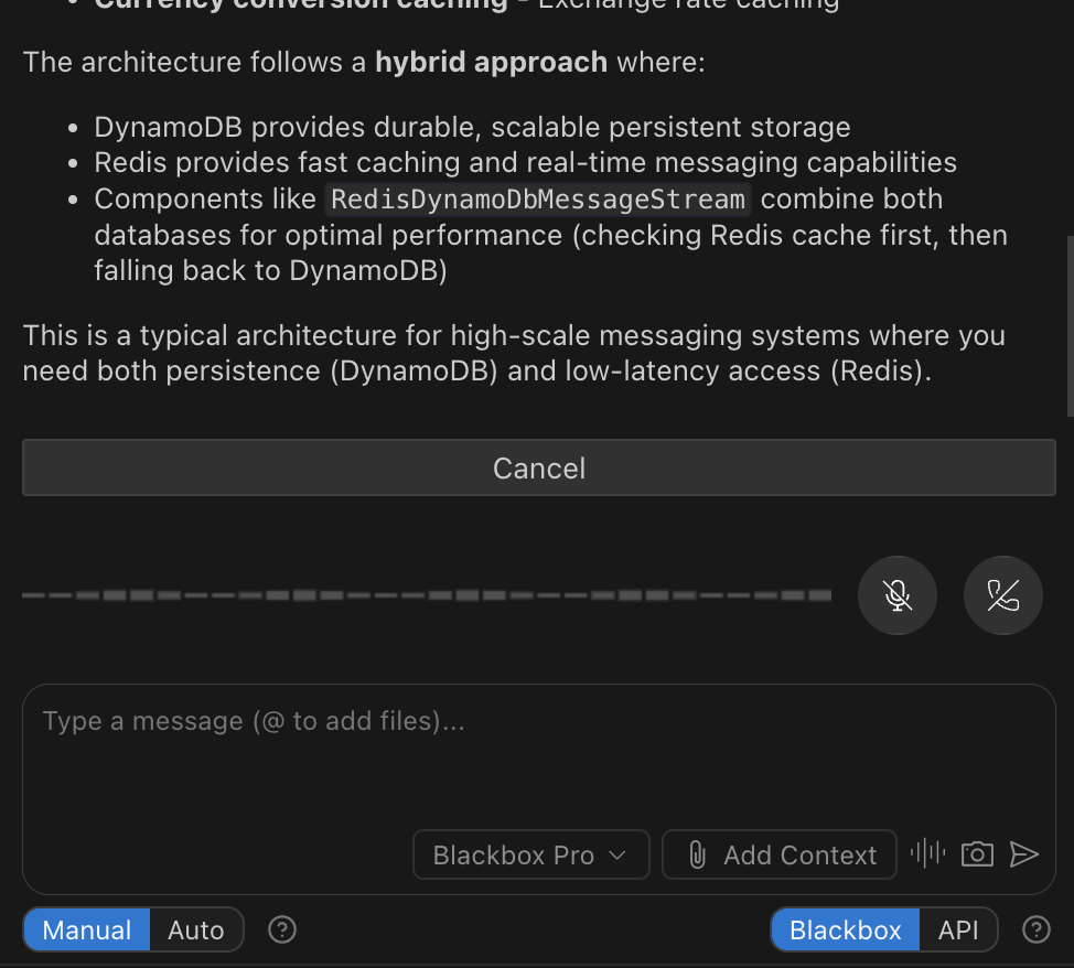 Voice Mode Summary