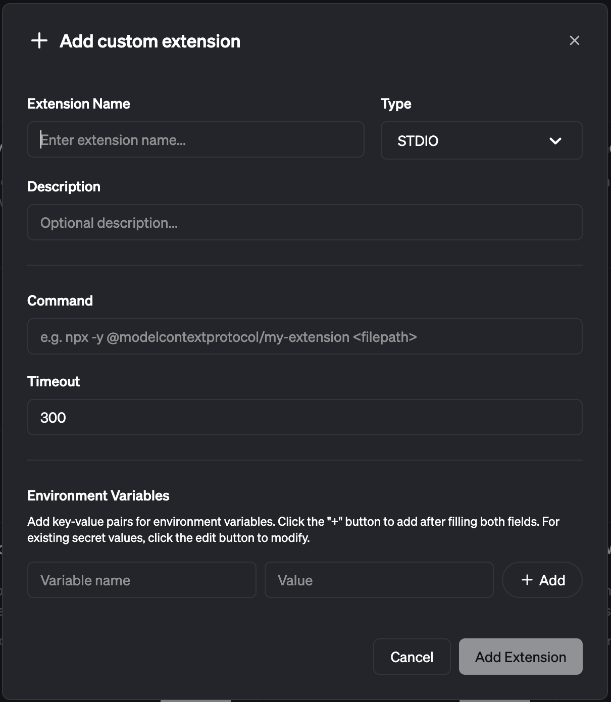 Create Your Own Extensions