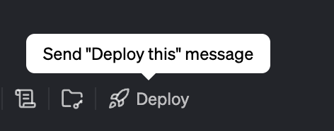 One Click Deployment