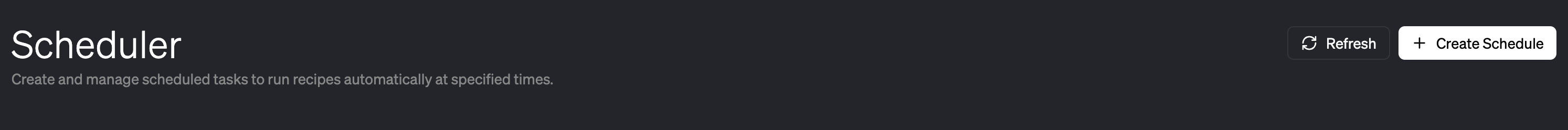 Schedule Tasks