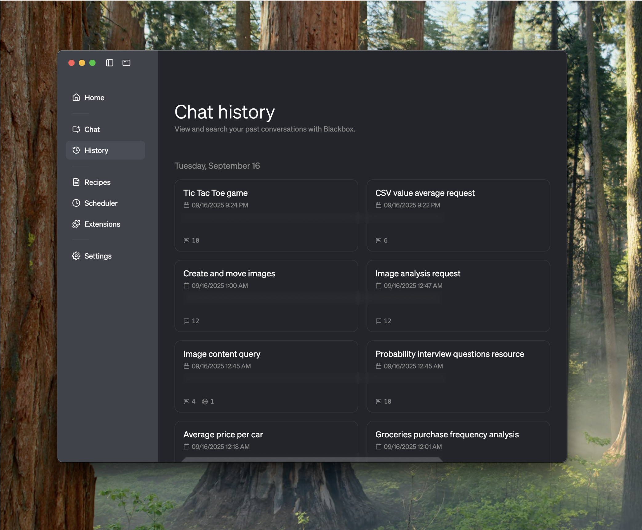 Chat History